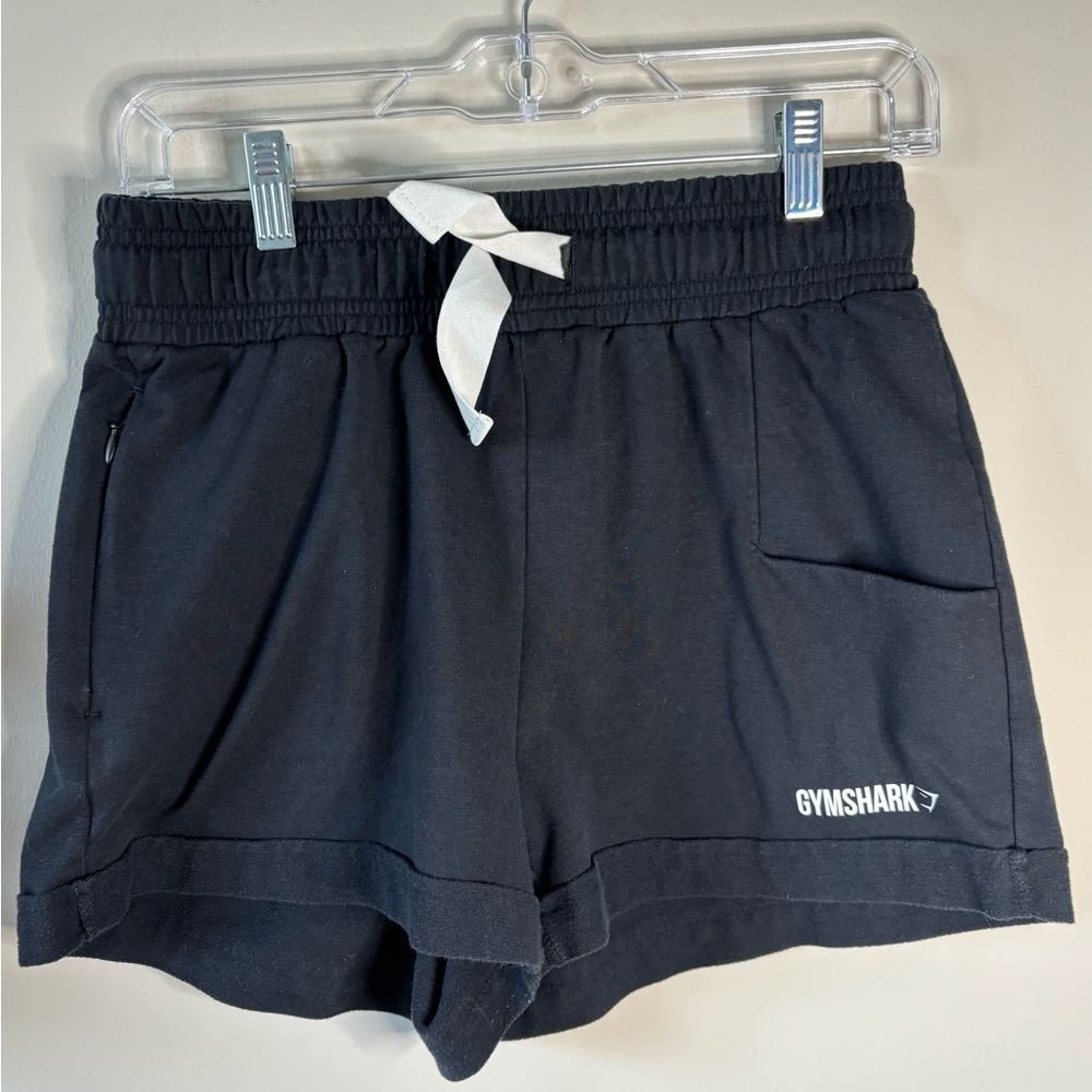 Gymshark Women's Athletic Black Cotton Shorts‎ size S
